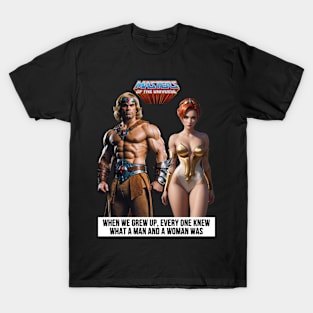 He Man and Teela - Masters of the Universe T-Shirt